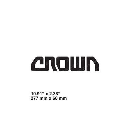 Crown REPLACEMENT DECAL HEAVY 106158-022
