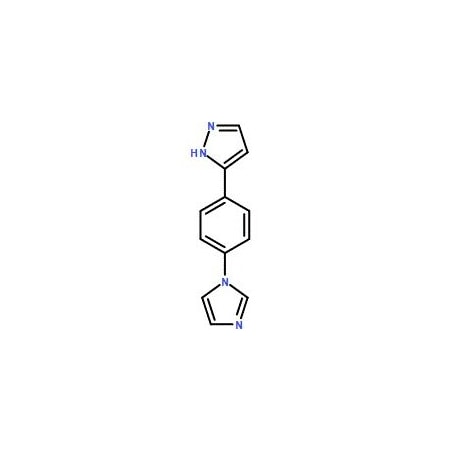 Ak Scientific 5-[4-(1H-Imidazol-1-yl)phenyl]-1H-pyrazole (5g), CAS 321385-58-4 0147AE-5g