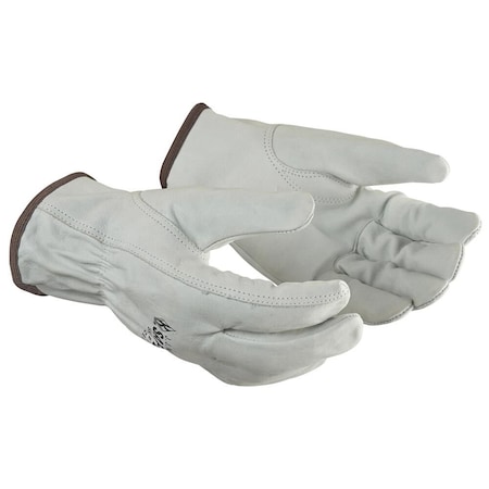 Jj Keller Economy Grade Cowhide Leather Driver Glove with Keystone Thumb, Large 76889