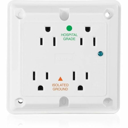 Leviton Surge Suppressers Tvss 4 In 1 Ig15Ahos Wh 8480-IGW