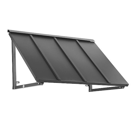 Awntech Awning, 24" H, Gray, 56" L H22-4PTR