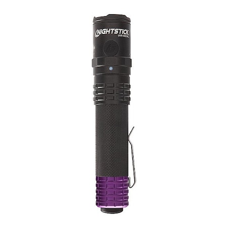 Nightstick UV Flashlight, USB Rechargeable, Black UVR-588XL