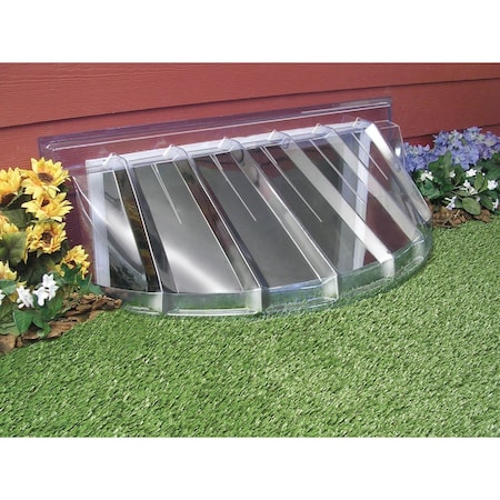 Maccourt 42''x18'' Plastic Window Well Cover W4218