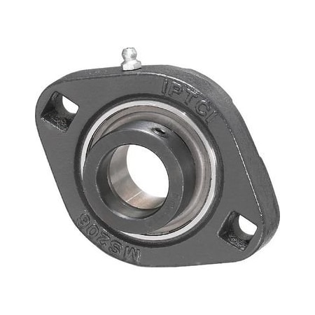 Iptci FlngMntBrg, 5/8", RadBall, CastIron, 6500RPM SAMS202-10G