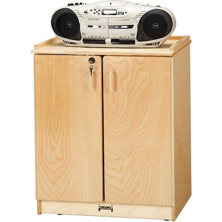 Jonti-Craft Media Cart, No Doors 3306JC