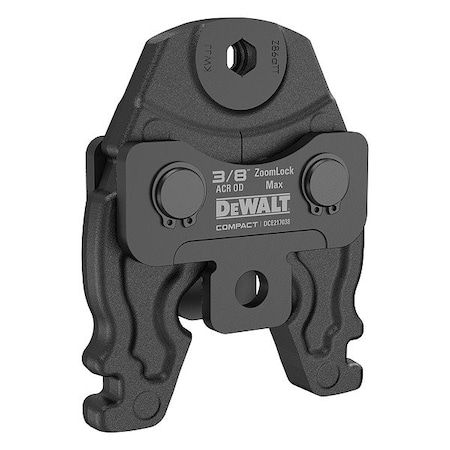 Dewalt Press Jaw, Steel, Compact DCE217038