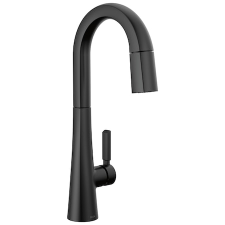 Delta Monrovia Single Handle Pull-Down Bar/Prep Faucet 9991-BL-DST
