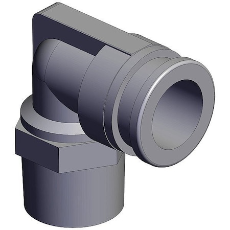 Smc Push-Fit Fitting, Elbow KQG2L12-03S