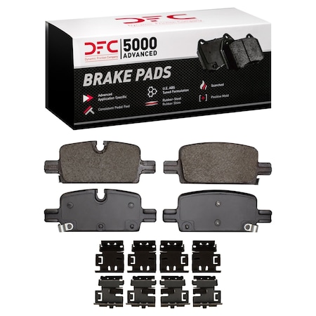 Dfc 5000 Advanced Disc Brake Pad Set,  1551-2174-01