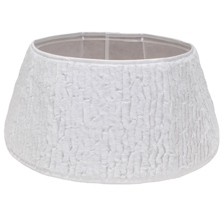 Dyno Ivory/White Faux Fur Tree Collar 11 in. 2268371-1