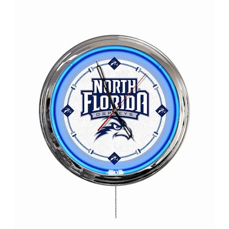 Holland Bar Stool University of North Florida 16 LED Wall Clock ClkL16