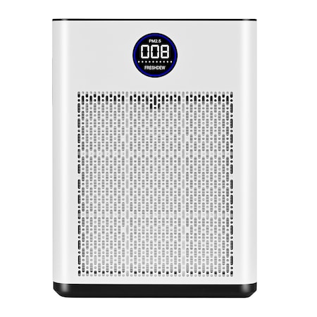 Edendirect 387 sq. ft. H13 HEPA True Personal Console Air Purifier in Whites, Activated Carbon Odor Purify IR-AP500