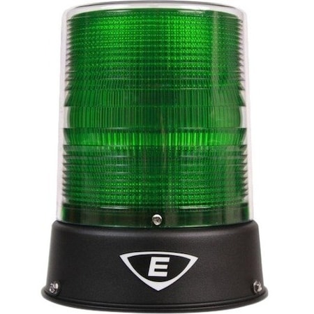 Edwards Signaling Warning Light, Green, LED, 120V AC, 65, 85, 120, 460, 480, 750, 1,000 FPM, 6 1/2 in Dia. 57PLEDMG120AB