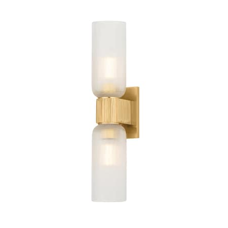 Hudson Valley Lighting Irondale 4.25 in. Wall Sconce Aged Brass 7132-AGB