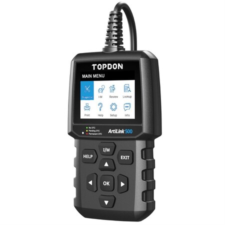 Topdon Artilink500 - Code Reader - 10 Obdii Modes & Data Graphing, 1EA C11A009A04