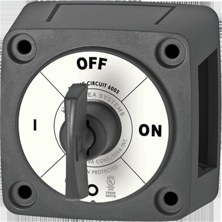 Blue Sea Systems s  Black On-Off Mini Battery Switch BS-6005200