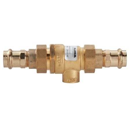 Watts 3/4" Press Brass Dual Check Valve 3/4 9DM2-PRESS