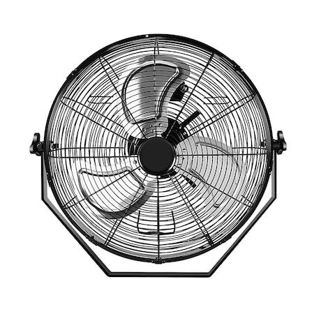 Edendirect High Velocity Air Circulator Fan, 18 in Blade Dia, 120 V, 4000 CFM IR-W2815P201006