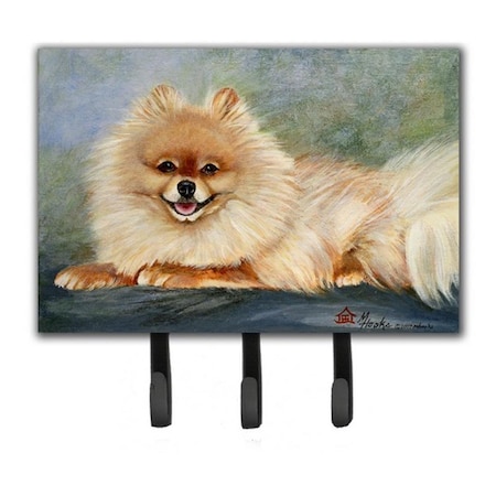 Carolines Treasures Pomeranian Full Body Leash and Key Holder MH1055TH68