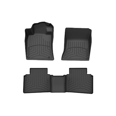 Weathertech Black, Front and Rear FloorLiner HP 4417741-4414982IM