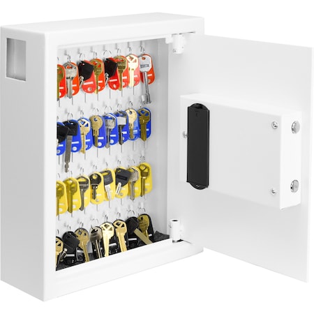 Barska 40 Capacity Fixed Position Key Cabinet Digital Keypad Wall Safe AX13964