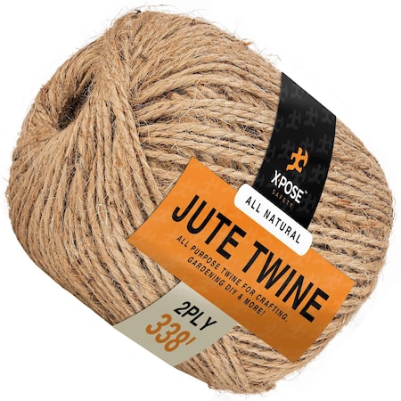 Xpose Safety 2 Ply Jute Twine 338FT 2PJT-338-X