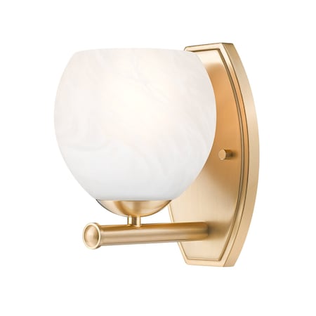 Z-Lite Colette Modern Gold 1 Light Wall Sconce 1963-1S-MGLD