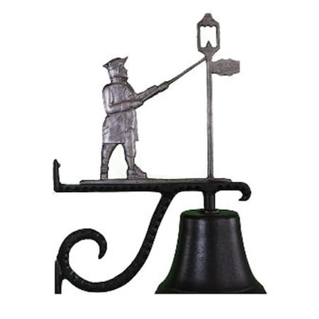 Swivel Cast Bell With Swedish Iron Lamplighter Ornament SW804984