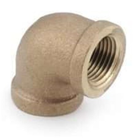 Anderson Metals 73810002 .13 In. 90 Degree Red Brass Threaded Elbow 7407356