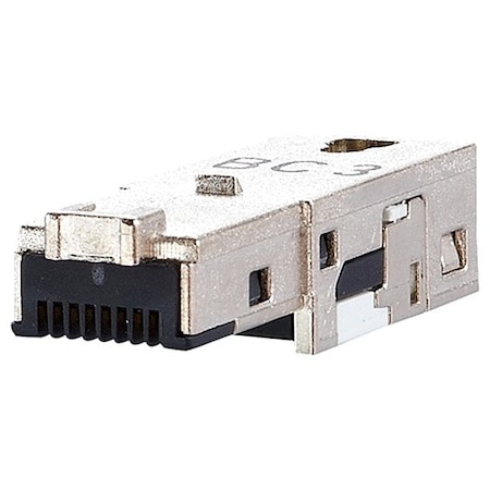 Metz Connect Field Plug Insert, Metallike, Poles 8 1401400810-I