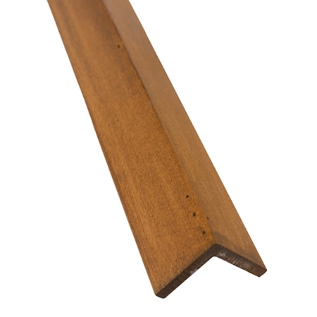 Timberchic Wood, Tan, 48 in L, 1.25 in W, Stained 308