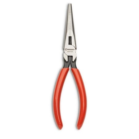 Crescent 7-1/2" Long Chain Nose Solid Joint Side Cutting Pliers - Carded 6547CVN