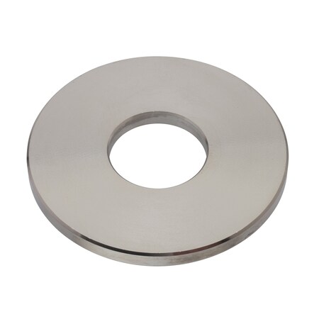 Zoro Select Flat Washer, For Screw Size 1 1/4 in , Stainless Steel Plain Finish, 2 PK WASB82W316