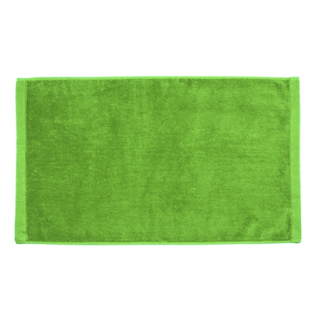 Towelsoft Premium Velour Hand Face Sports Towel 16 inch x26 inch Lime HandTowel-GV1201-LME