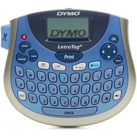 Rubbermaid Dymo Direct Thermal Printer, DYM, Silver, Tape Print Media 1733013