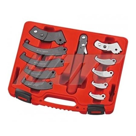 Jtc Auto Tools Adjustable Pin & Hook Spanner Set, The Range From 3/4 in To 6-1/2 in 4455