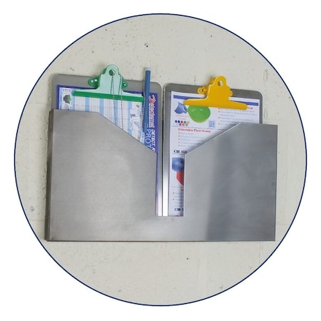 Detectamet A3 Document/Clipboard, Silver 458-S03