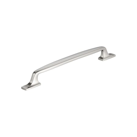 Amerock Highland Ridge 8-13/16 inch 224mm Center-to-Center Polished Nickel Cabinet Pull BP55328PN