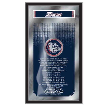 Holland Bar Stool Co Gonzaga 26" x 15" Fight Song Mirror MFghtGonzga
