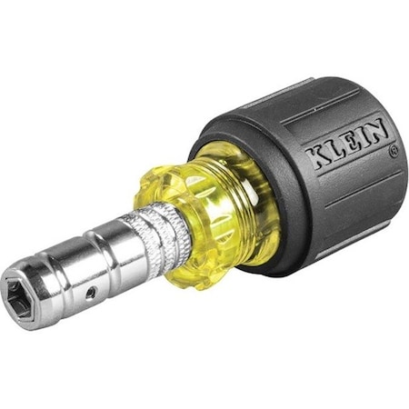 Klein Tools 2-in-1 Nut Driver, Hex Head Slide Drive, 1-1/2-Inch 65131