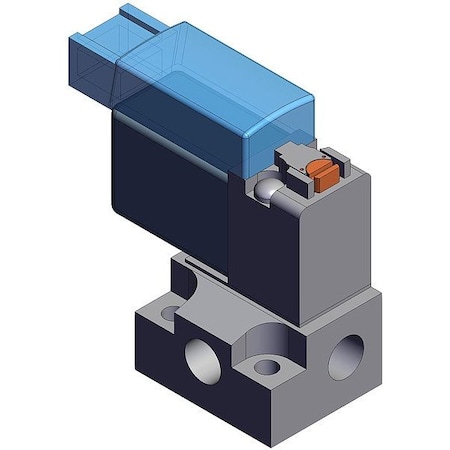 Smc Solenoid Air Control Valve, 28 1/2 mm L V114T-5MOZB-M5