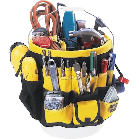 Clc Work Gear 61-Pocket Top-of-the-Line Tool Bucket Organizer 4122
