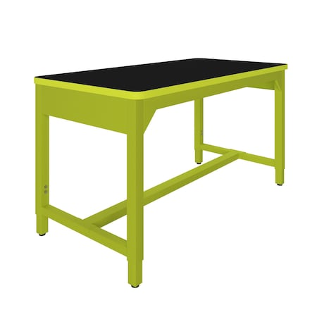 Diversified Spaces Fab Lab Workbench, Top 96"x30" Black Top AMS9630LBLL