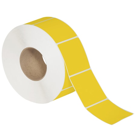 Tape Logic 2 x 3in Yellow Thermal Transfer Labels THL132YW