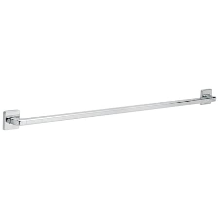 Delta Pivotal 42 in Angular Modern Decorative Ada Grab Bar In Chrome 41942