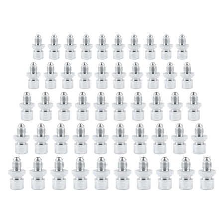 Allstar Performance -4 AN to 0.18 in. Inverted Flare Brake Line Adapters, 50 Piece, 50PK ALL50101-50