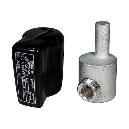 Burndy Pin Adaptor, 500 Kcmil Al Mech KAPO500R