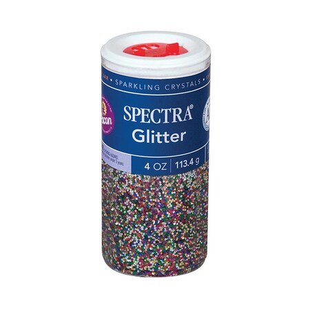 Pacon 4 oz Spectra Glitter Multi Sparkling Crystals - 6 Each PAC91690-6