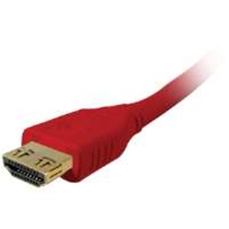Nextgen HD-HD-12PRORED High Speed Hdmi Cable With Progrip, Cl3- Deep Red 12 Ft. NE877699