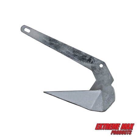 Extreme Max 3006.6554 BoatTector Galvanized Delta Anchor - 22 lbs. 3006.6554